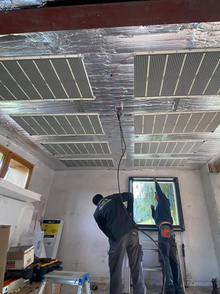 plafond chauffant rayonnant ceilingo